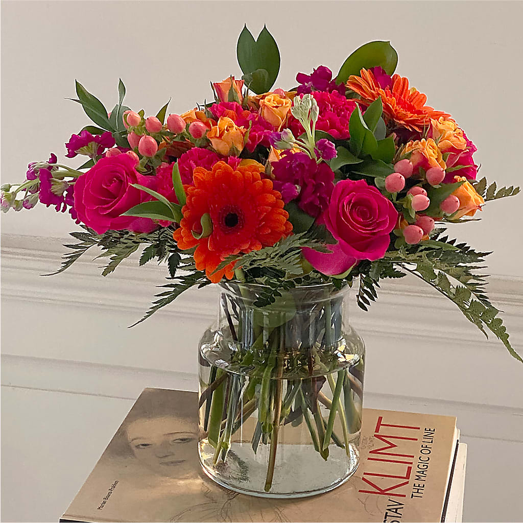 Fiesta Bouquet –  Bulldog Flowers, Athens GA
