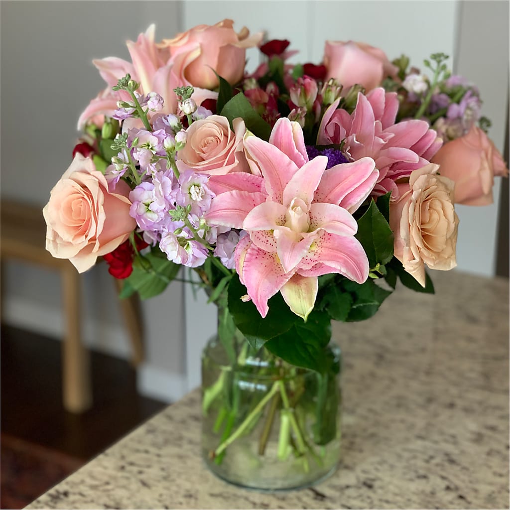 Romantique Bouquet –  Bulldog Flowers, Athens GA