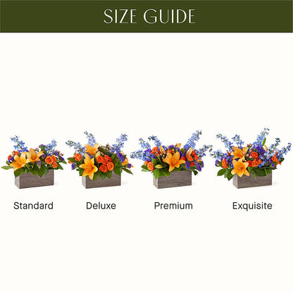 Radiant Citrus Box Bouquet –  Bulldog Flowers, Athens GA