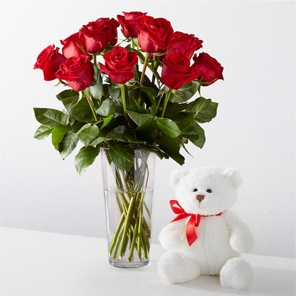 Romantic Long Stem Red Rose Bouquet Bundles –  Bulldog Flowers, Athens GA