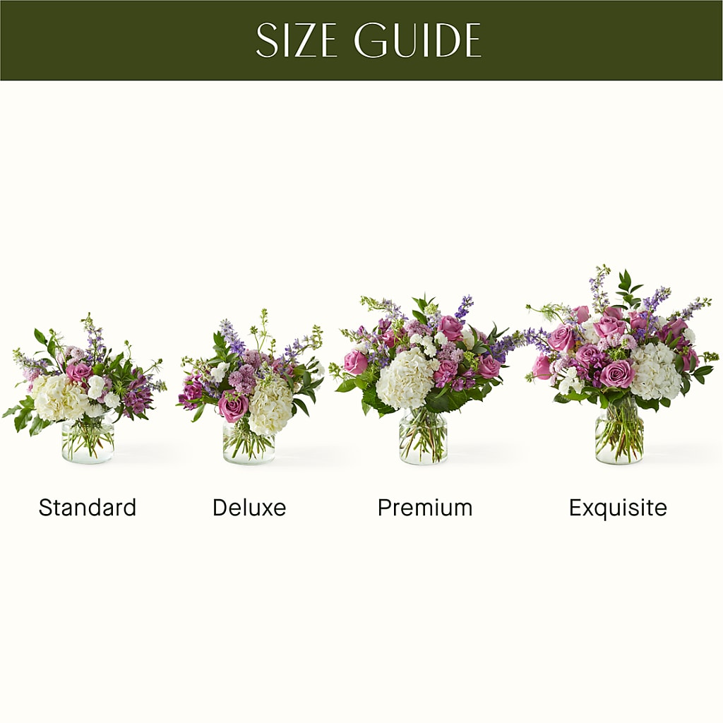 Violet Caress Bouquet –  Bulldog Flowers, Athens GA