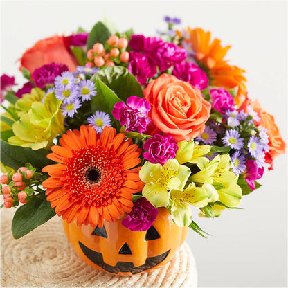 Tricks & Treats Pumpkin –  Bulldog Flowers, Athens GA