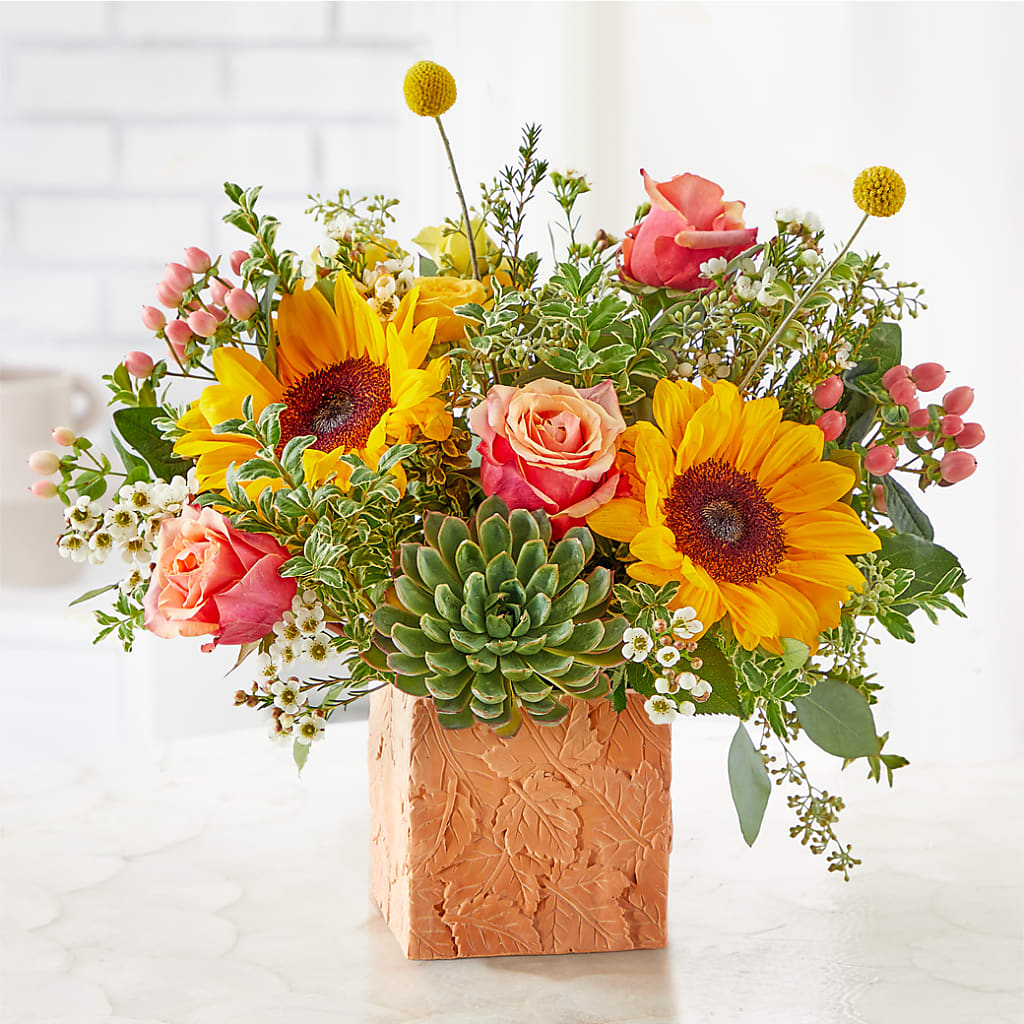 Sunflower Season Bouquet –  Bulldog Flowers, Athens GA