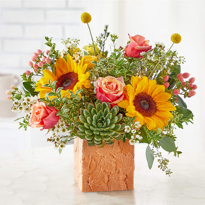 Sunflower Season Bouquet –  Bulldog Flowers, Athens GA
