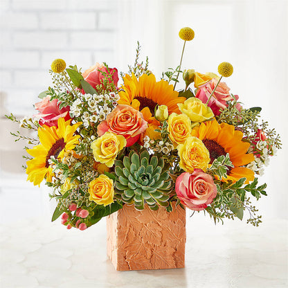 Sunflower Season Bouquet –  Bulldog Flowers, Athens GA