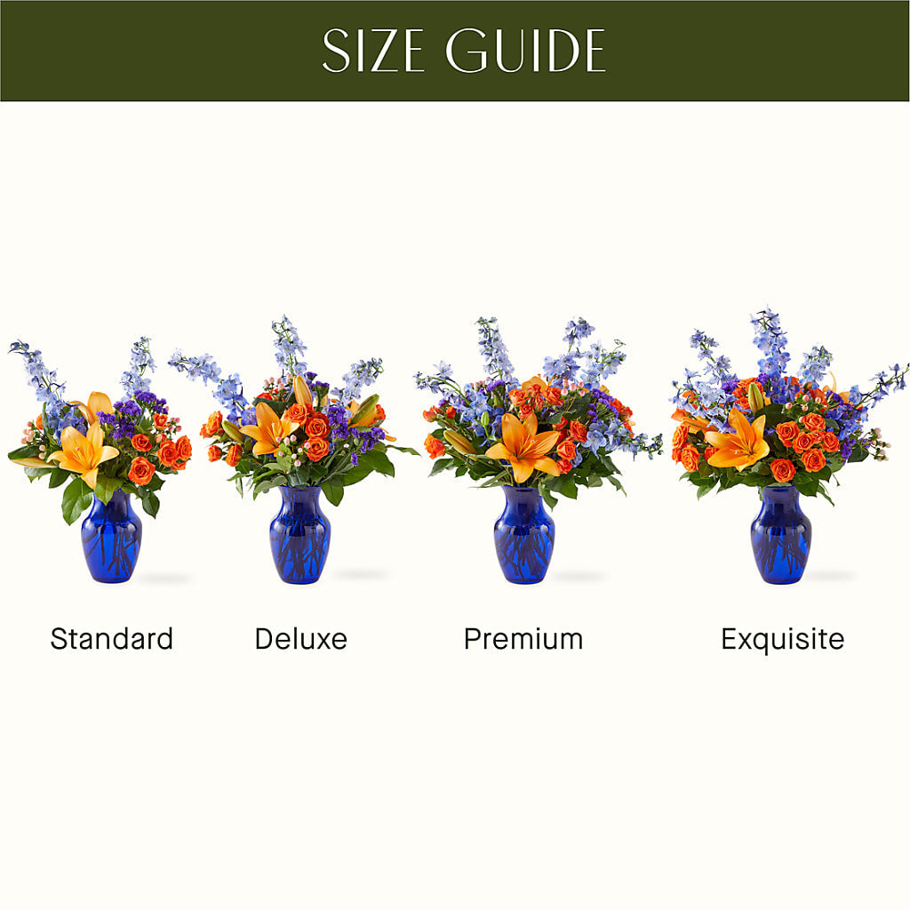 Radiant Citrus Bouquet –  Bulldog Flowers, Athens GA