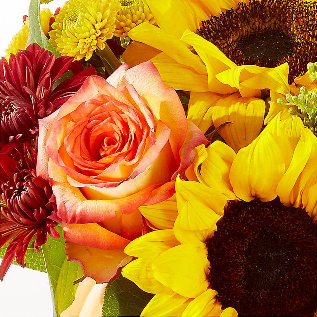 Golden Gourd Pumpkin Bouquet –  Bulldog Flowers, Athens GA