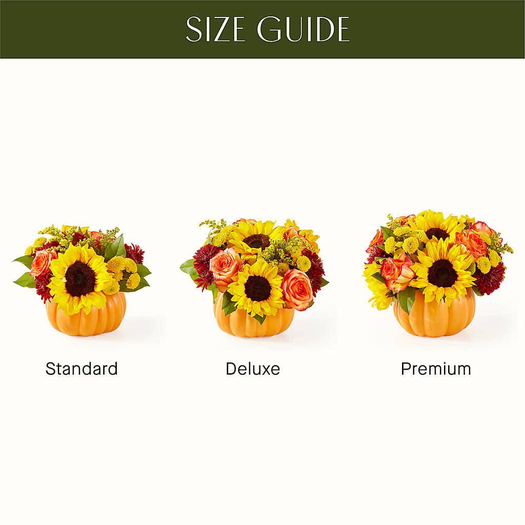 Golden Gourd Pumpkin Bouquet –  Bulldog Flowers, Athens GA