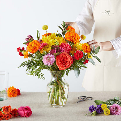 Feast of Color – A Florist Original –  Bulldog Flowers, Athens GA