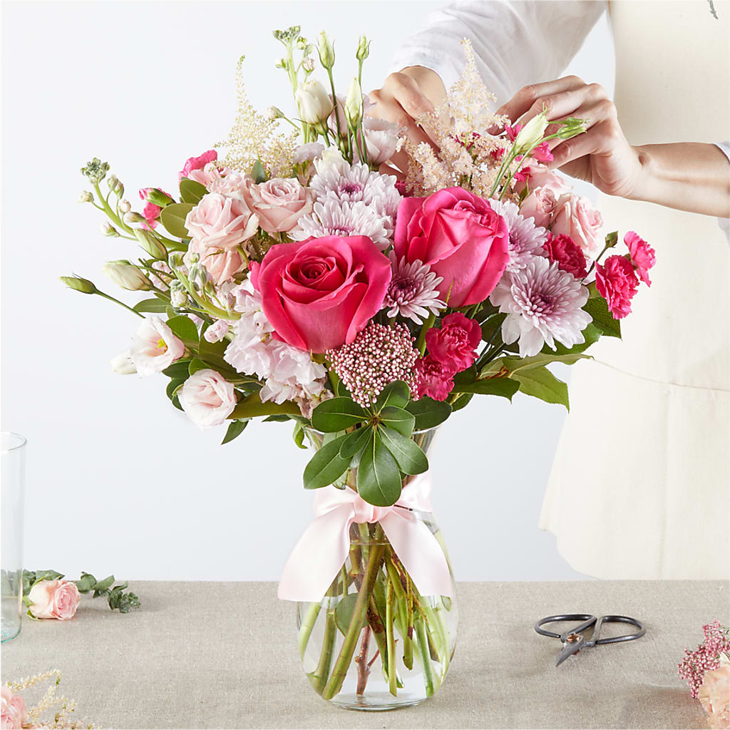 Pink Ribbon - A Florist Original –  Bulldog Flowers, Athens GA