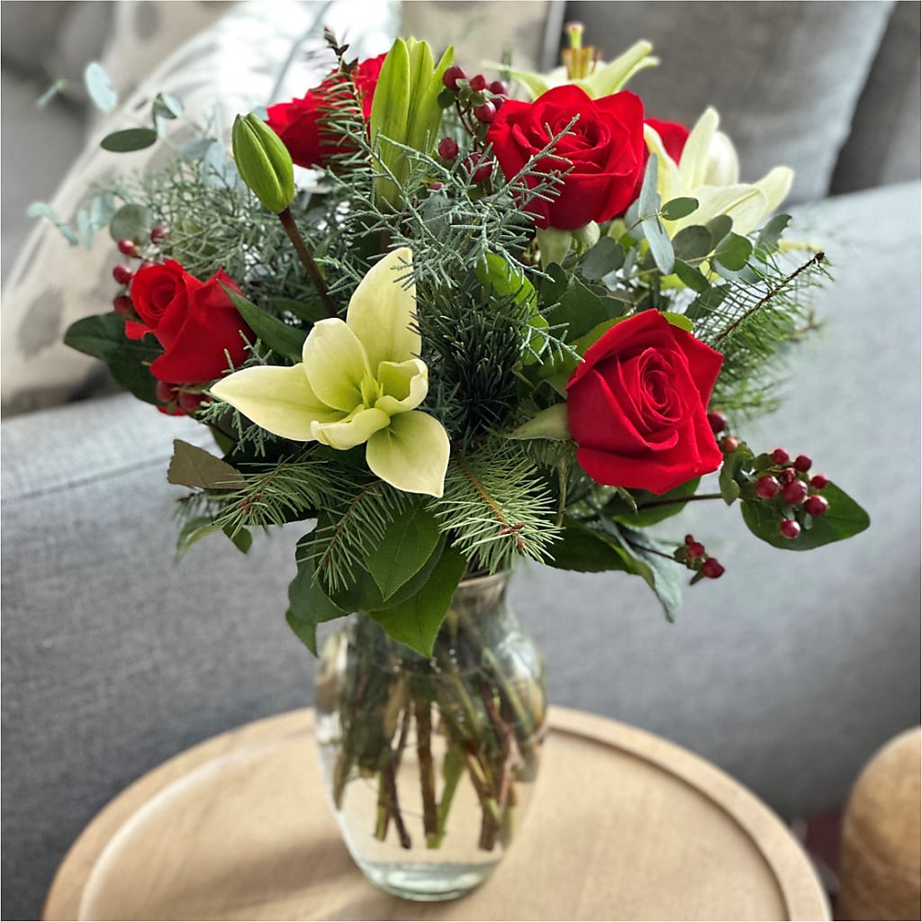 Glittering Lights Bouquet –  Bulldog Flowers, Athens GA