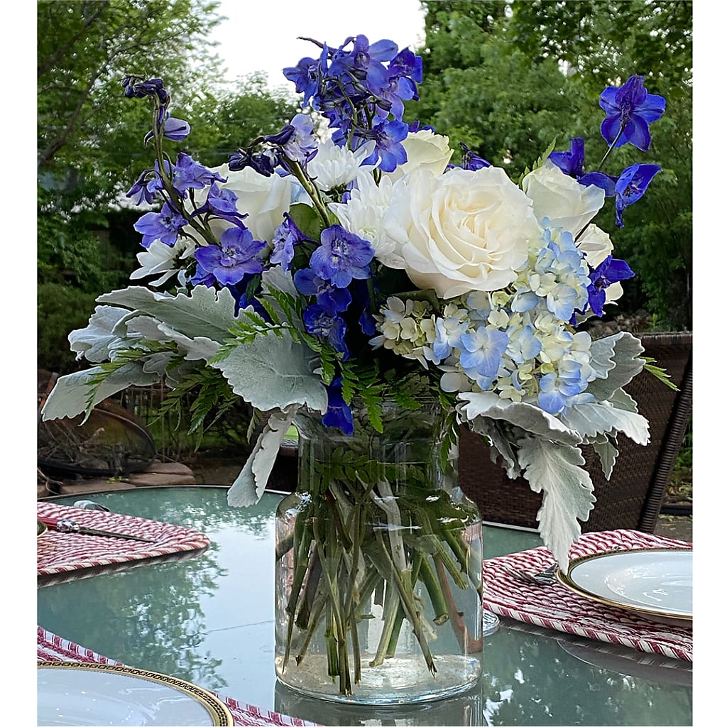 Clear Skies Bouquet –  Bulldog Flowers, Athens GA