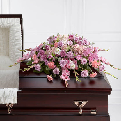 Immorata Casket Spray –  Bulldog Flowers, Athens GA