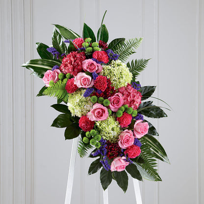 Refreshing Mix Standing Spray –  Bulldog Flowers, Athens GA