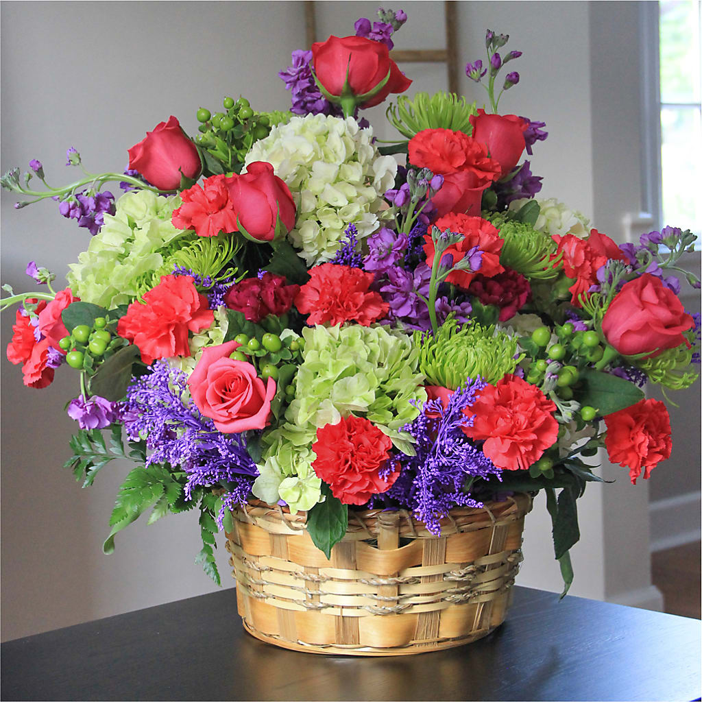 Warm Embrace Arrangement –  Bulldog Flowers, Athens GA