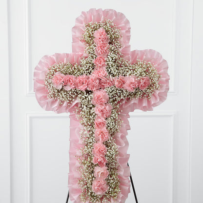 Angel's Cross Easel –  Bulldog Flowers, Athens GA