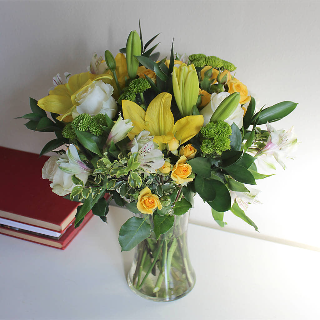 Hope & Serenity Bouquet –  Bulldog Flowers, Athens GA
