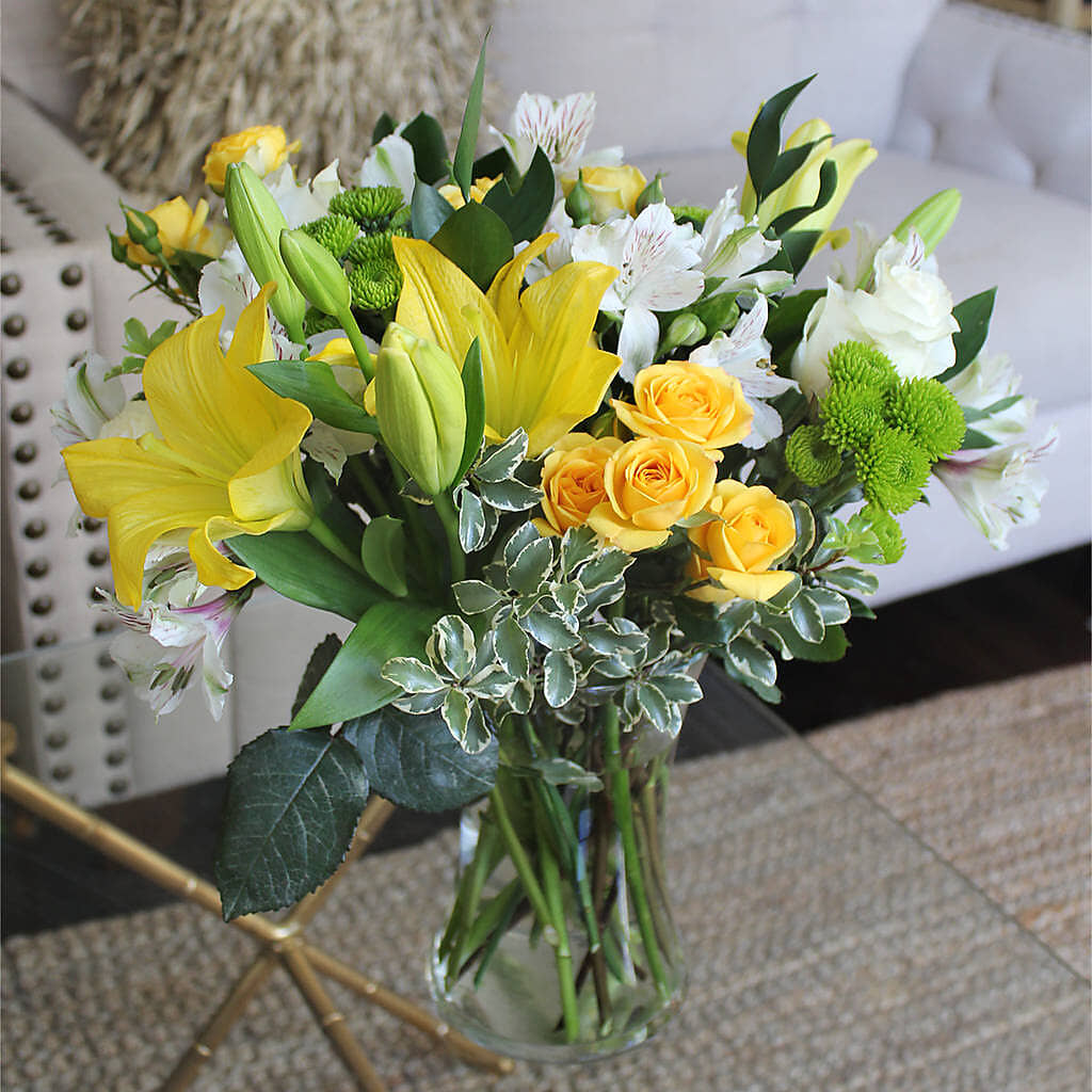 Hope & Serenity Bouquet –  Bulldog Flowers, Athens GA