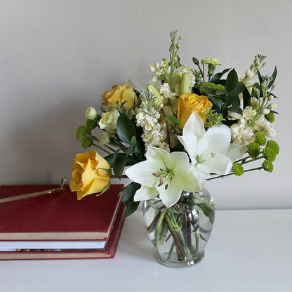 Hope & Serenity Bouquet –  Bulldog Flowers, Athens GA