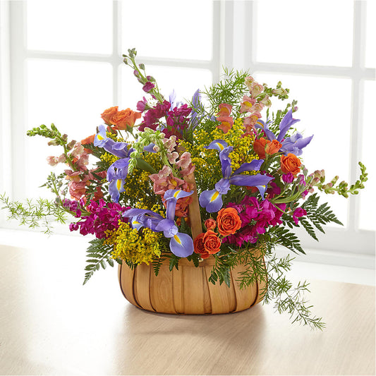 Garden of Life Basket –  Bulldog Flowers, Athens GA