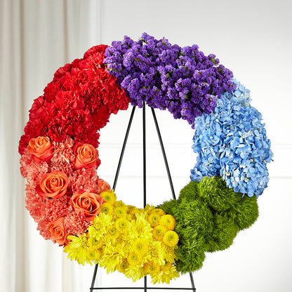 Circle of Love Wreath –  Bulldog Flowers, Athens GA