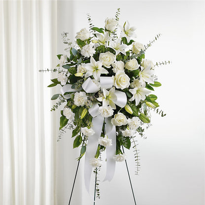 With Care Standing Spray –  Bulldog Flowers, Athens GA