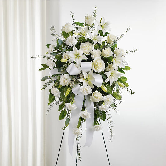 With Care Standing Spray –  Bulldog Flowers, Athens GA