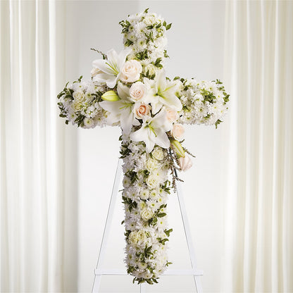 Spiritual Guidance Standing Spray –  Bulldog Flowers, Athens GA