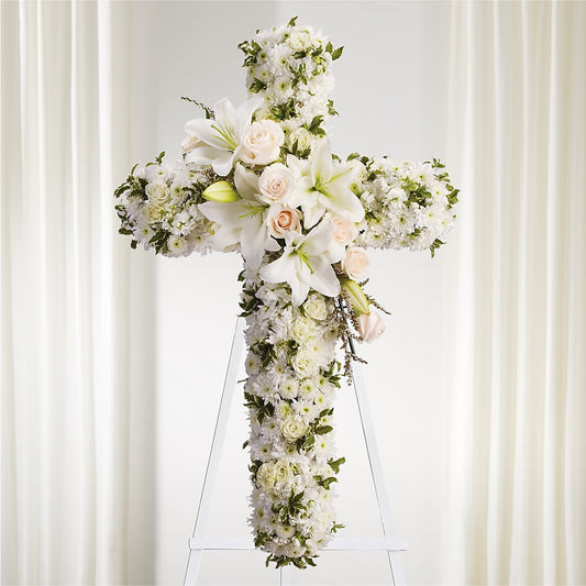 Spiritual Guidance Standing Spray –  Bulldog Flowers, Athens GA