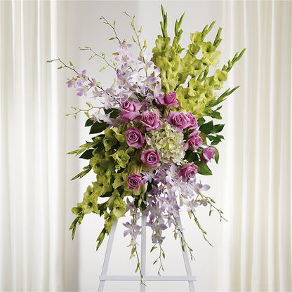 Lasting Legacy Standing Spray –  Bulldog Flowers, Athens GA
