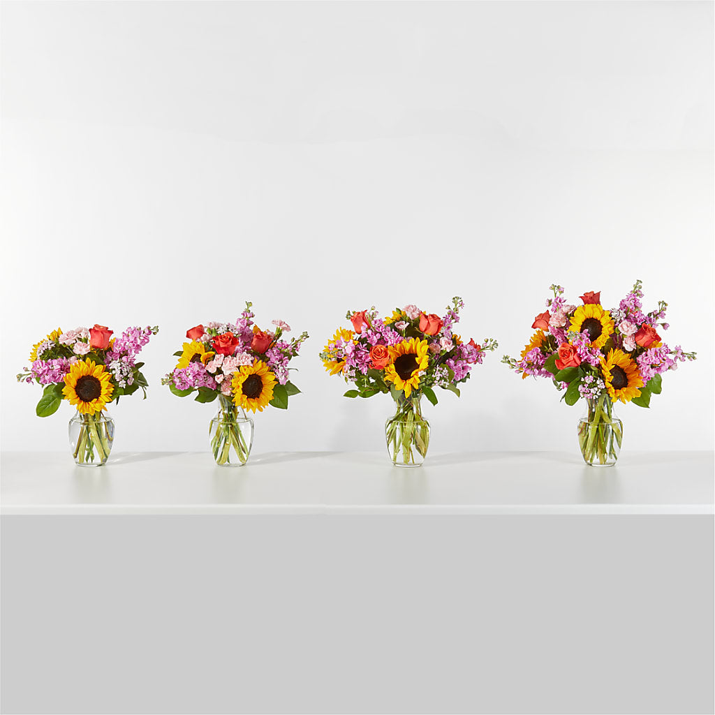 Yellow Brick Road Bouquet –  Bulldog Flowers, Athens GA