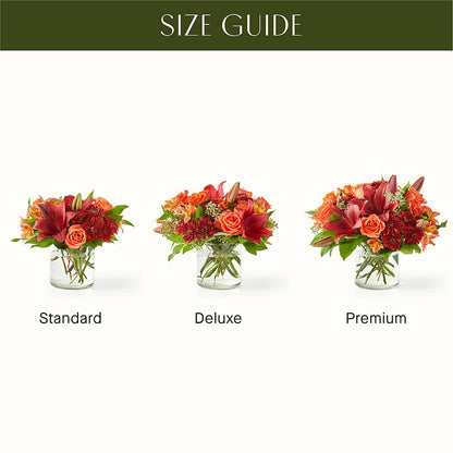 Crimson Leaves Bouquet –  Bulldog Flowers, Athens GA