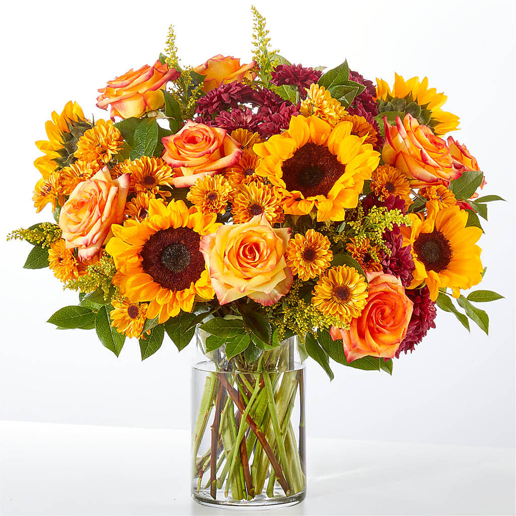 Flannel Scarf Bouquet –  Bulldog Flowers, Athens GA