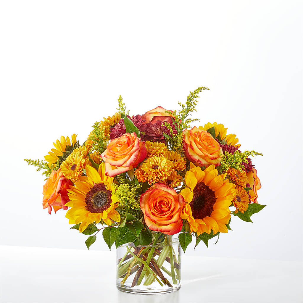 Flannel Scarf Bouquet –  Bulldog Flowers, Athens GA