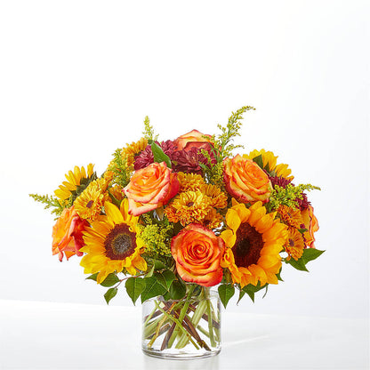 Flannel Scarf Bouquet –  Bulldog Flowers, Athens GA