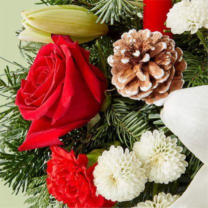 Seasonal Festivities Centerpiece –  Bulldog Flowers, Athens GA