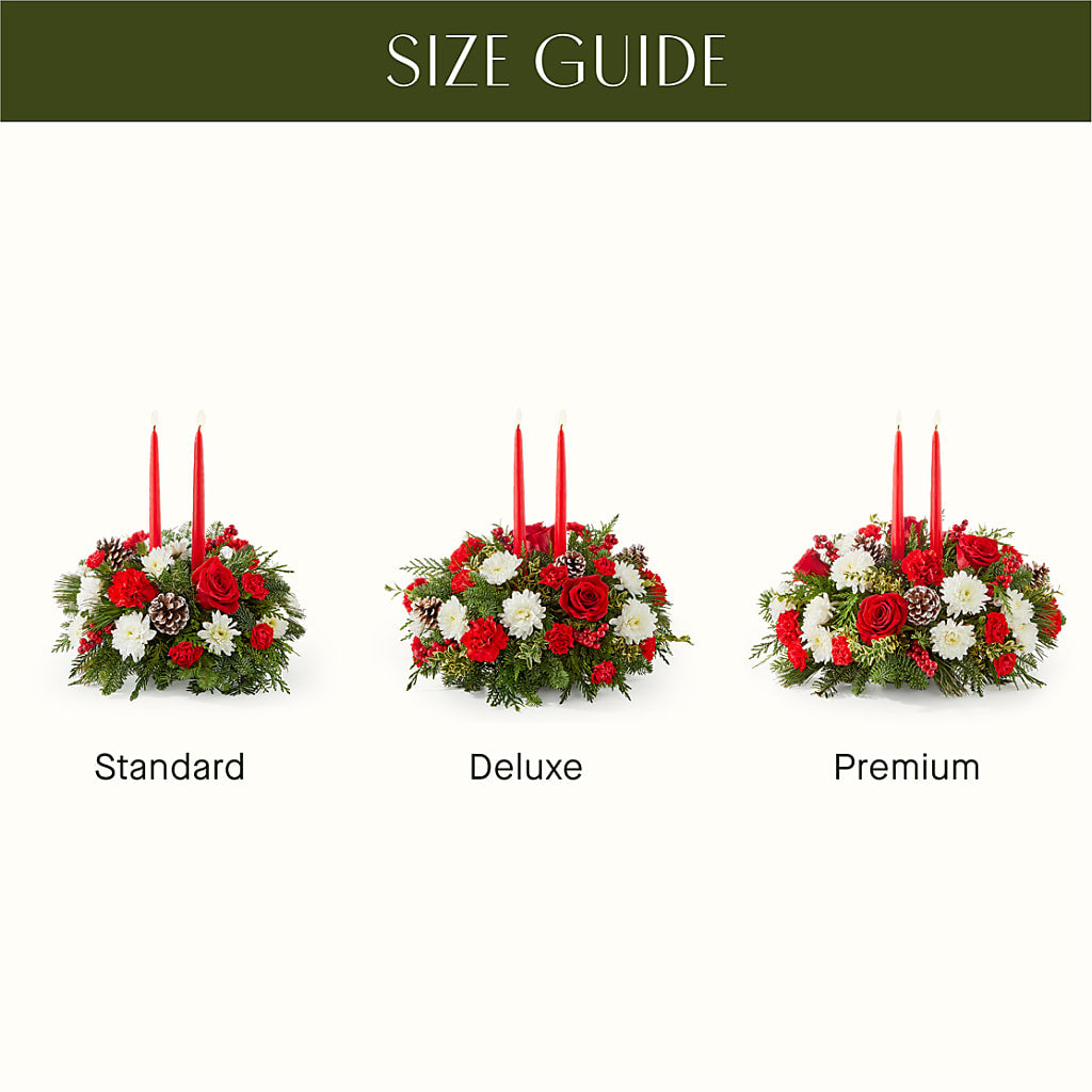 Holiday Soiree Centerpiece –  Bulldog Flowers, Athens GA