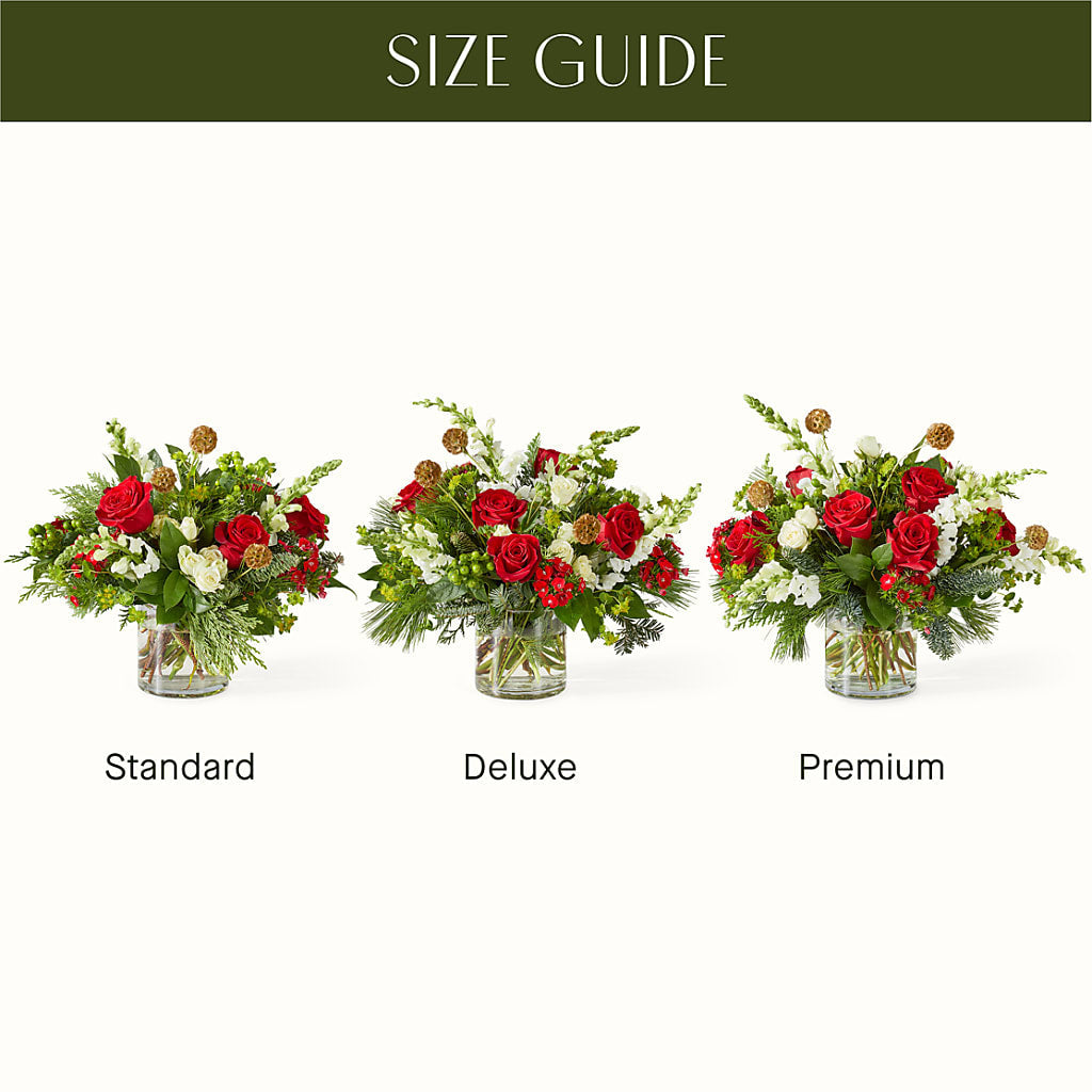 Deck the Halls Bouquet –  Bulldog Flowers, Athens GA