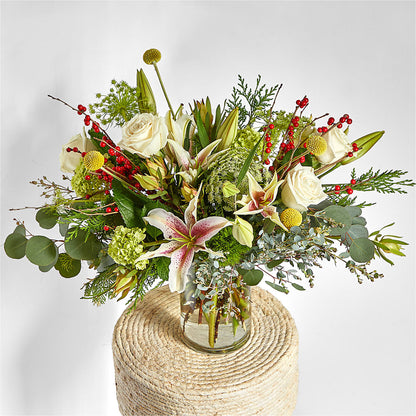 Berry & Bright Bouquet –  Bulldog Flowers, Athens GA