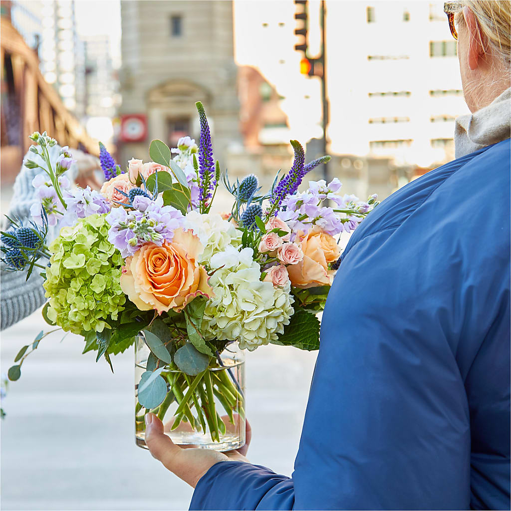 Porch Swing Bouquet –  Bulldog Flowers, Athens GA