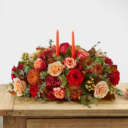 Gather Near Centerpiece –  Bulldog Flowers, Athens GA