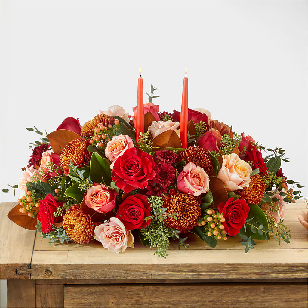 Gather Near Centerpiece –  Bulldog Flowers, Athens GA