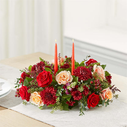 Most Thankful Centerpiece –  Bulldog Flowers, Athens GA