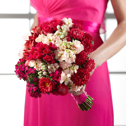 Pink Effervescence Bouquet –  Bulldog Flowers, Athens GA