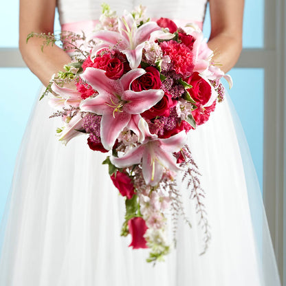 Lily & Rose Bouquet –  Bulldog Flowers, Athens GA