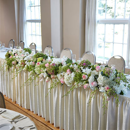 State of Joy Head Table Arrangement –  Bulldog Flowers, Athens GA
