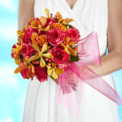 Brilliant Shades of Love Bouquet –  Bulldog Flowers, Athens GA
