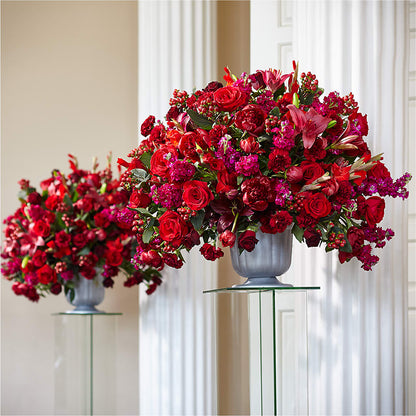 Love & Honor Arrangement –  Bulldog Flowers, Athens GA