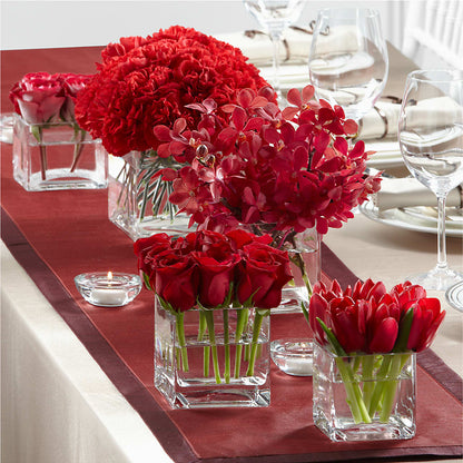 Modern Grace Centerpiece –  Bulldog Flowers, Athens GA