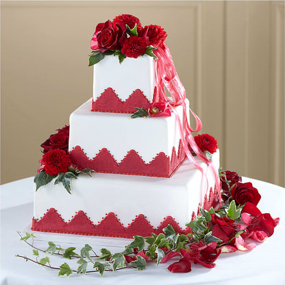 Forever Happiness Cake Decor –  Bulldog Flowers, Athens GA